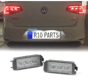 LUCI TARGA A LED VOLKSWAGEN VW GOLF IV V VI VII PA