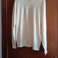 maglia NUOVA  uomo colore panna XXL ENRICO COVERI