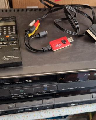 Lotto Videoregistratori Hitachi VT-110E + VT-130E