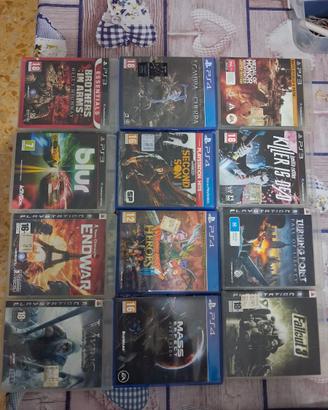 Lotto 12 Videogiochi Misti (PS3 & PS4) - Action, R