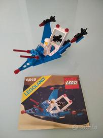 Set lego spazio/space 6845 completo con figure e i