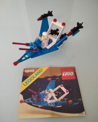 Set lego spazio/space 6845 completo con figure e i