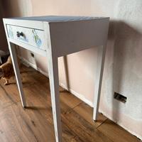 Tavolino con cassetto shabby