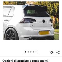 Spoiler posteriore golf 7