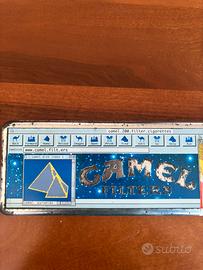 Scatola latta camel early internet  anni 90