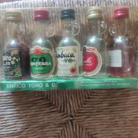 5 mignon liquori in confezione