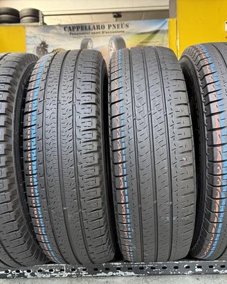 4 Gomme Michelin 225/75R16C Estivi 80% Residui
