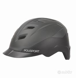CASCO POLISPORT E'CITY NERO TG. M