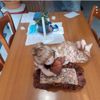 Bambola in porcellana Capo di Monte 