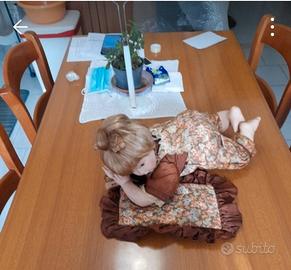 Bambola in porcellana Capo di Monte 