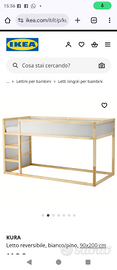 Letto Ikea kura
