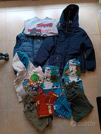 Abbigliamento bambino invernale taglia 104cm