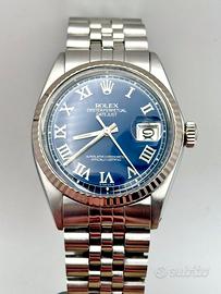 rolex perpetual datejust ref 1601 36 mm jubile