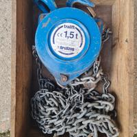 Paranco manuale Tralift 1,5 t