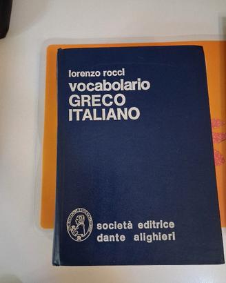 dizionario  greco-italiano 