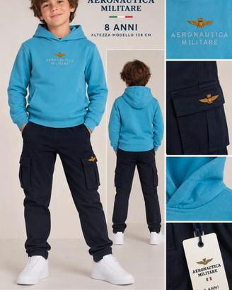 Completo Aeronautica Militare bambino 8 anni nuovo