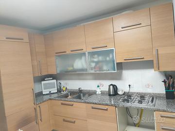 cucina in rovere sbiancato