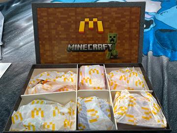 Box minecraft x mc donald limited edition completa