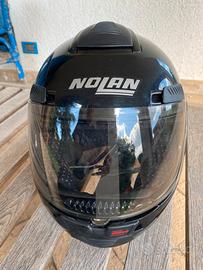 Casco nero moto Nolan