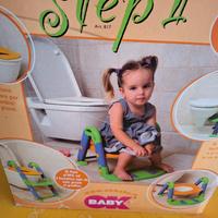 Riduttore water per bambini con scaletta