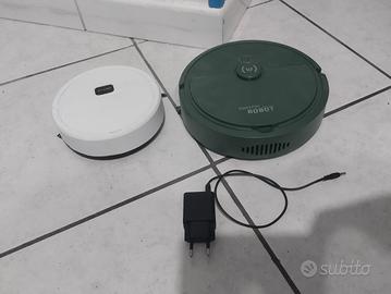due mini robot aspirapolvere 