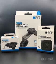 QuadLock Set Pro Supporto Telefono per Moto in CNC