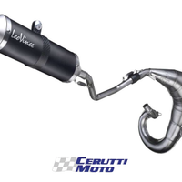 Scarico Leovince X-FIGHT BLACK Rieju MRT 50 09 -