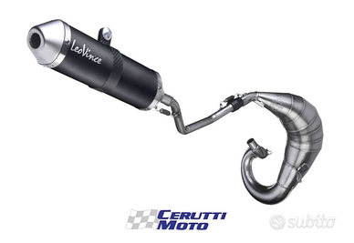 Scarico Leovince X-FIGHT BLACK Rieju MRT 50 09 -