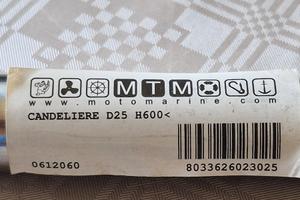 4 Candelieri nuovi h610mm inox