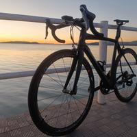 Bici da corsa in carbonio - Artigianale