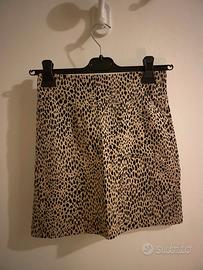 Minigonna Leopardata Brandy Melville - Taglia XS