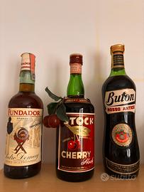 Liquori collezionismo anni 70 sigillati