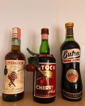 Liquori collezionismo anni 70 sigillati