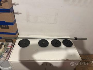 Bilancere + Fermi + 8kg