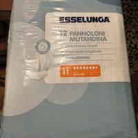 Pannoloni mutandina Esselunga confezione da 12