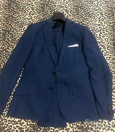 Abito uomo elegante blu Piazza Italia T46