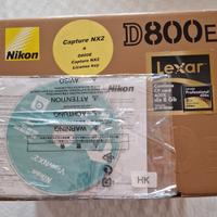 Scatola Vuota Nikon D800E