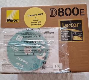 Scatola Vuota Nikon D800E
