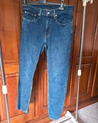 Pantaloni uomo in jeans taglia 46