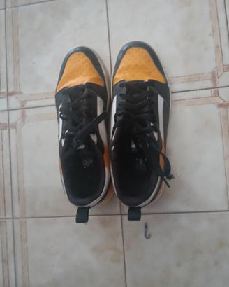 Sneakers Puma Rebound LayUp Low - Nere/Gialle -