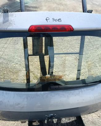 COFANO POSTERIORE PEUGEOT 308 COMPLETA