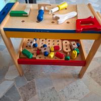 Banco lavoro in legno