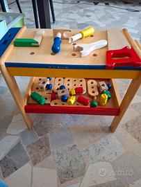 Banco lavoro in legno