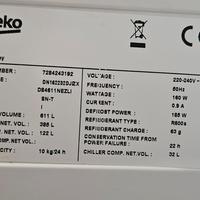 Elementi frigorifero Beko DN162232DJiZX