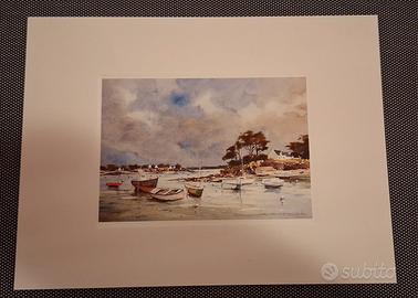 Stampa d'arte Dinard Morlaine Lutece Edition