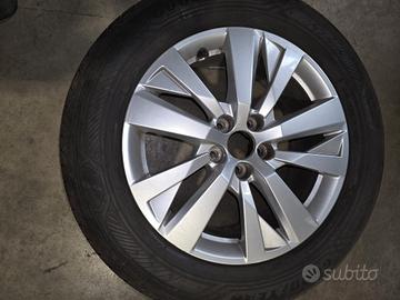cerchi lega 17 peugeot 3008 con gomme 