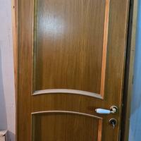 Porta interna in legno noce cm  60 x 2,00 m