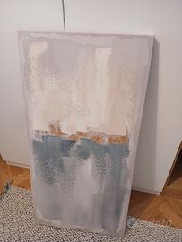 Quadro materico su tela
