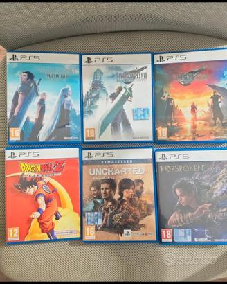 giochi ps5 ps4 ps3