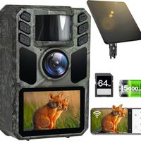 Trappola fotografica  4K 64MP Solare WiFi nuova